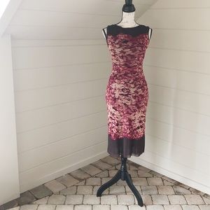 EUC KAY UNGER Sleeveless Midi Dress